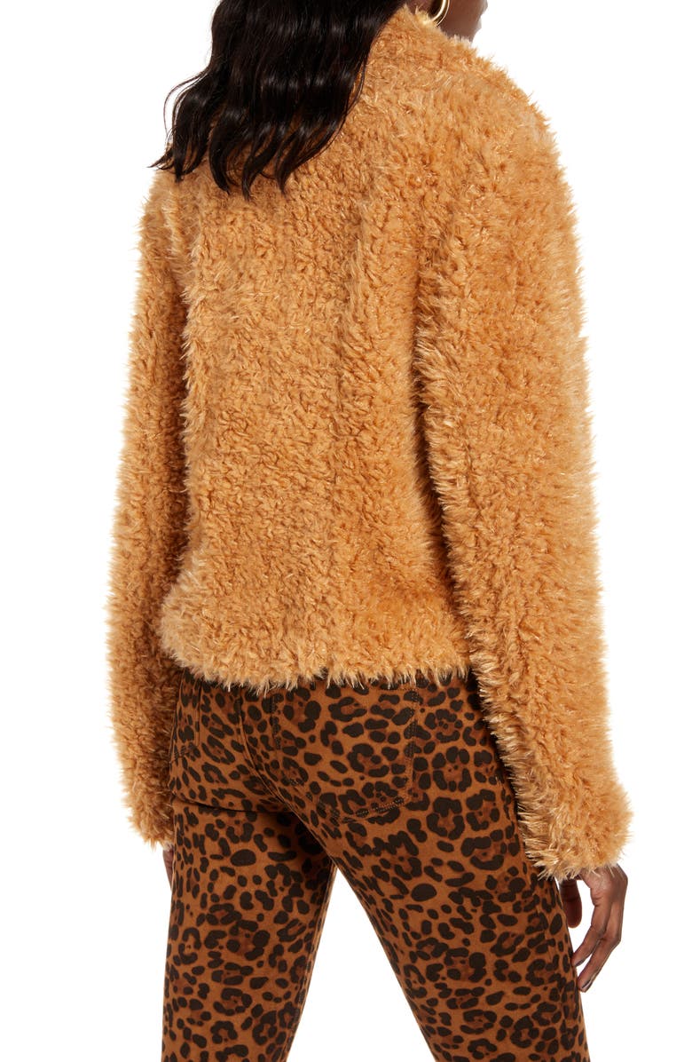 BLANKNYC Faux Fur Teddy Coat, Alternate, color,
