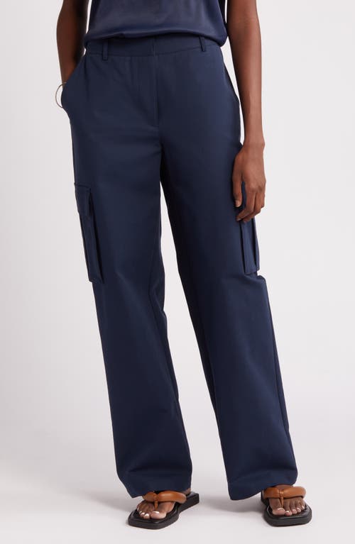 Nordstrom Stretch Cotton Cargo Pants at Nordstrom,