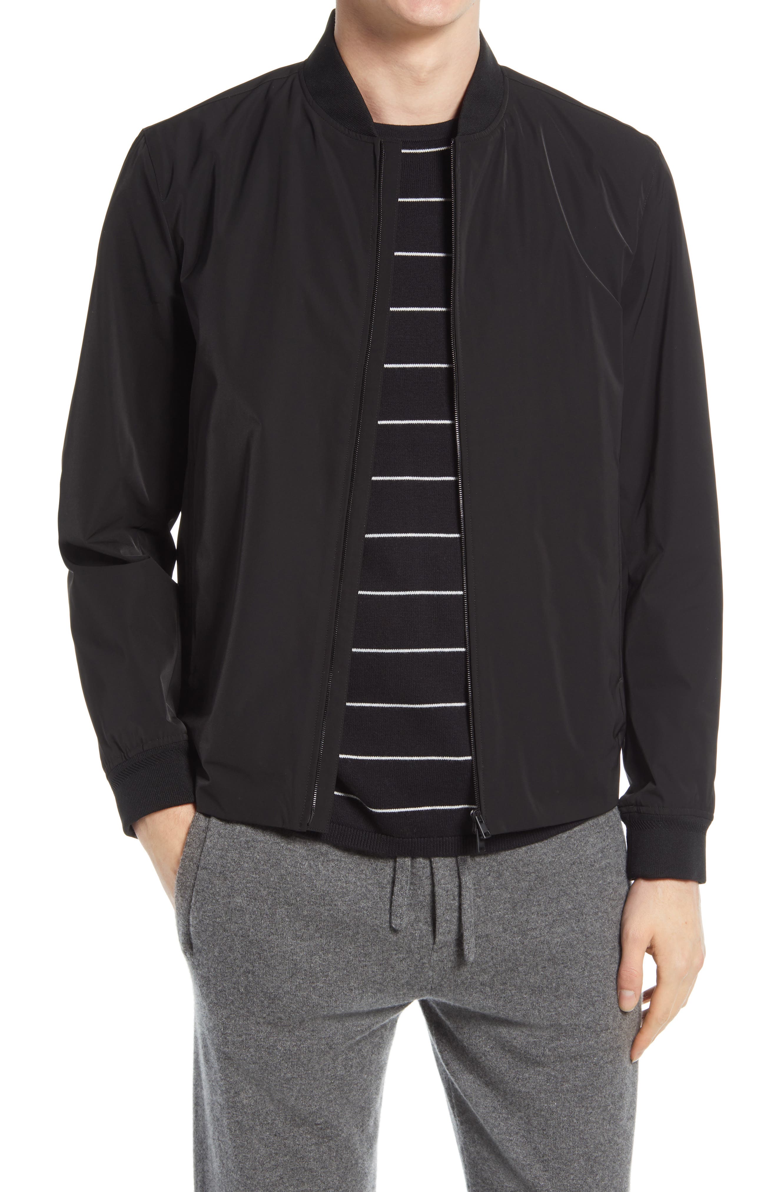 theory bomber jacket mens