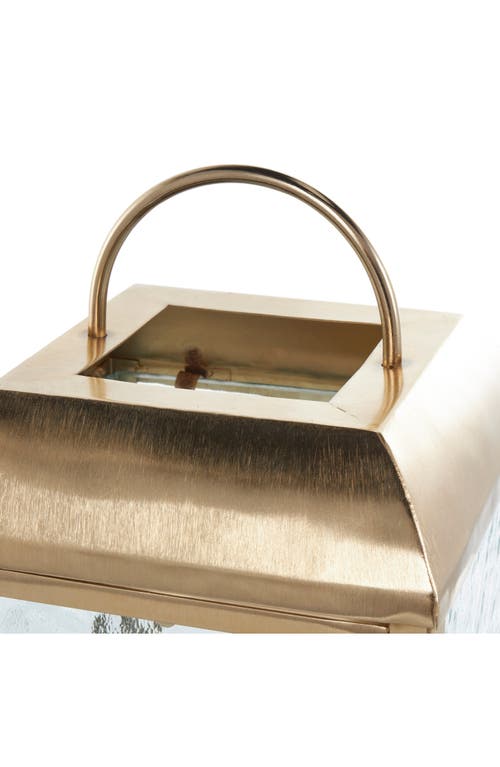 Sonoma Sage Home Metal Candle Lantern In Gold
