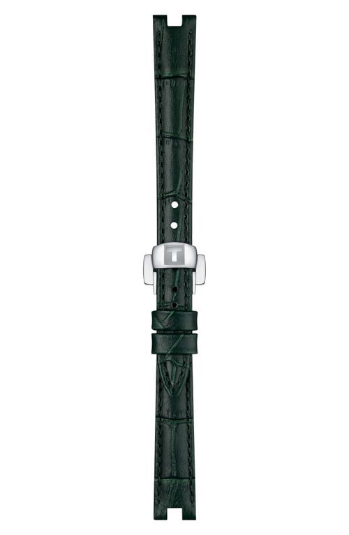Tissot Bellissima Leather Strap Watch, 26mm In Green