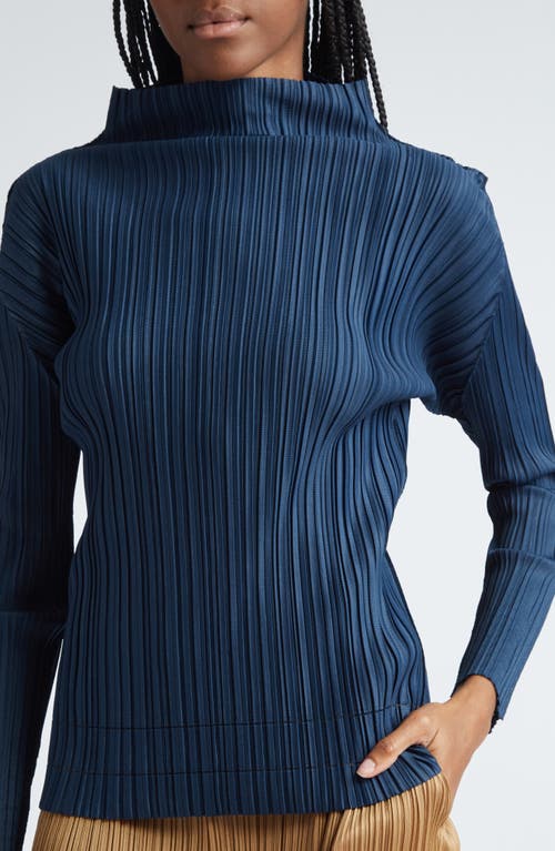 ISSEY MIYAKE PLEATS PLEASE ISSEY MIYAKE SOFT PLEATED TOP