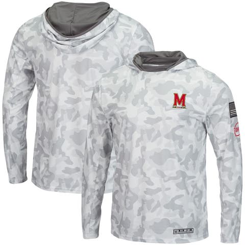 Women's Colosseum Olive/Camo Navy Midshipmen OHT Military Appreciation Extraction Chevron Pullover Hoodie