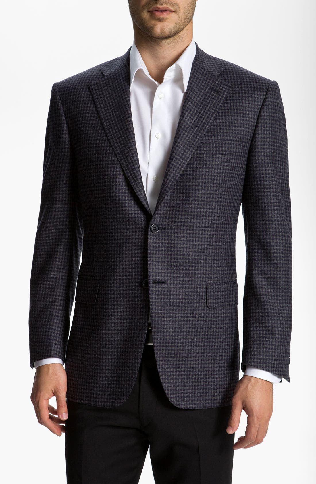 Canali Check Blazer Nordstrom
