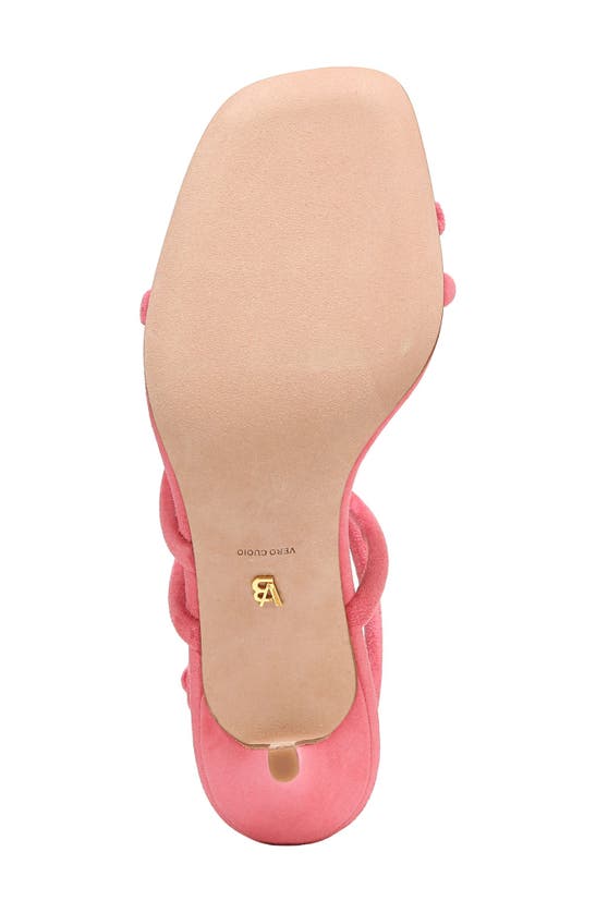 Shop Veronica Beard Mariel Ankle Strap Sandal In Coral