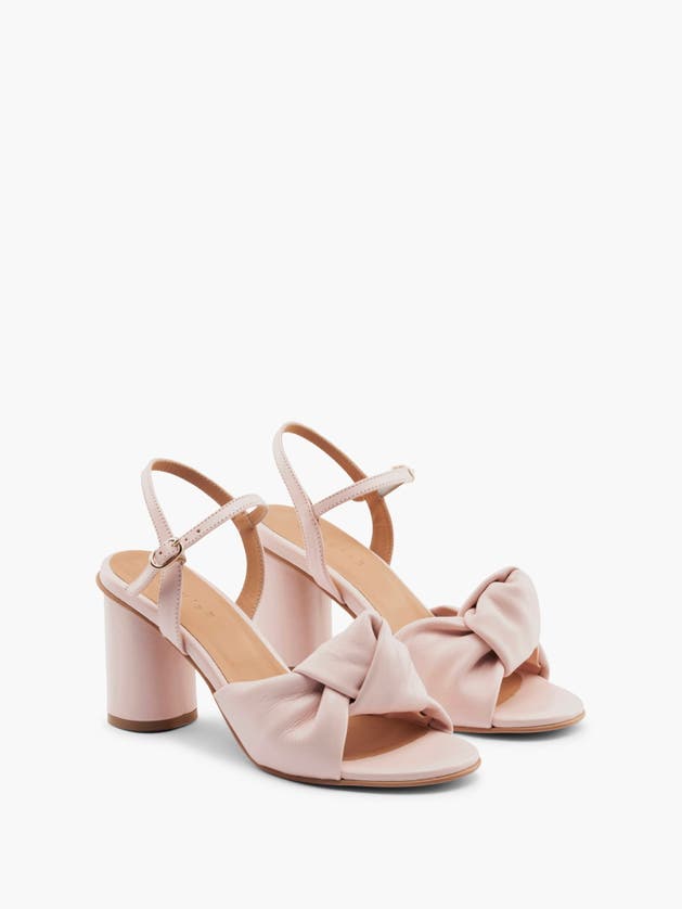Maguire Noto Block-heel Knotted Sandals Women In Blush