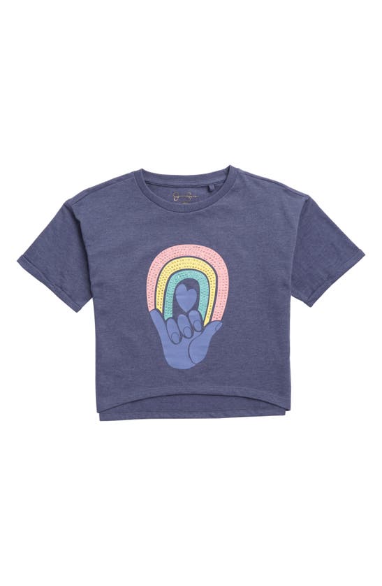 JESSICA SIMPSON JESSICA SIMPSON KIDS' SHORT SLEEVE GRAPHIC TEE