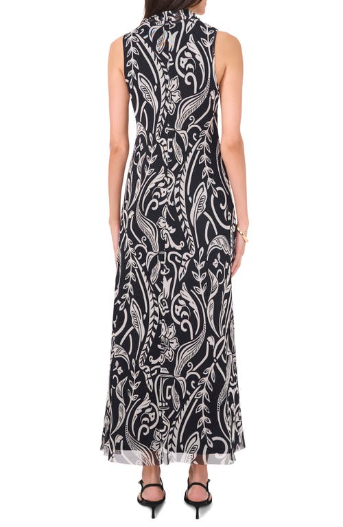 Shop Vince Camuto Cowl Neck Maxi Dress In Rich Black