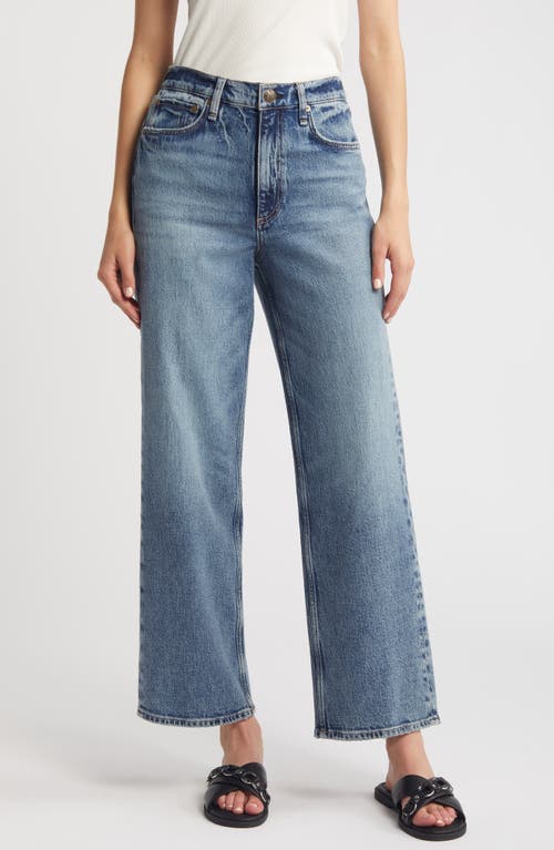 rag & bone Shea High Waist Wide Leg Ankle Jeans Everly at Nordstrom,