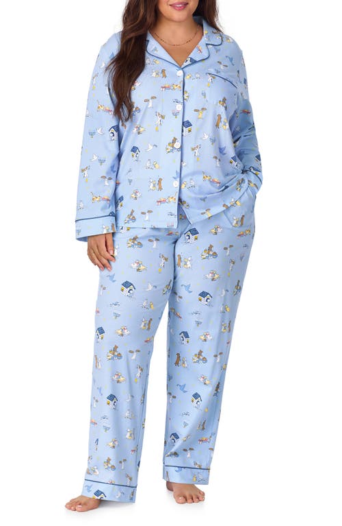 BEDHEAD PAJAMAS BEDHEAD PAJAMAS PRINT JERSEY PAJAMAS 