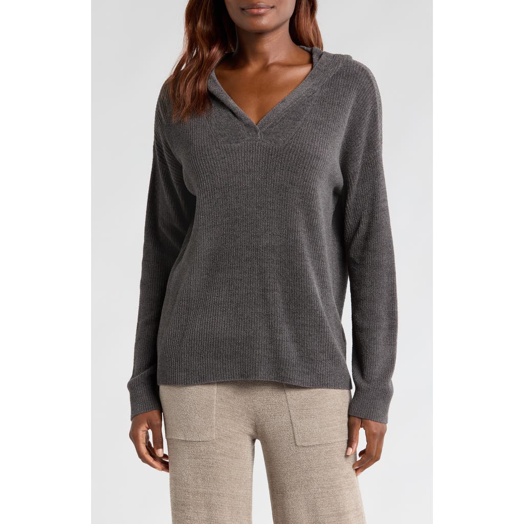 Barefoot Dreams Cozychic® Ultra Lite® Sweater Hoodie In Carbon