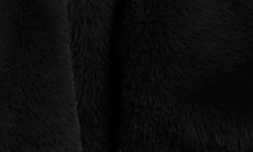 Shop Gallery Faux Fur Coat In Black