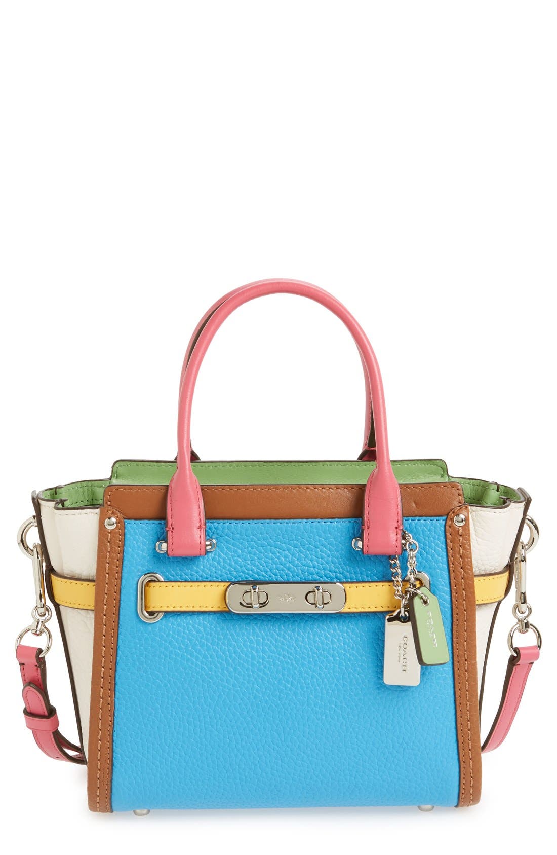 COACH 'Swagger 21' Colorblock Satchel | Nordstrom