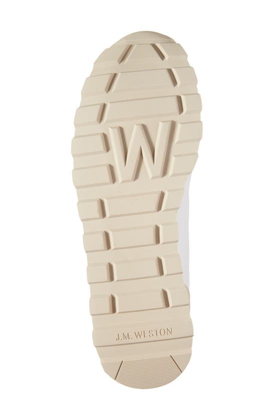 Shop Jm Weston On My Way Sneaker In White/ Beige/ Blue
