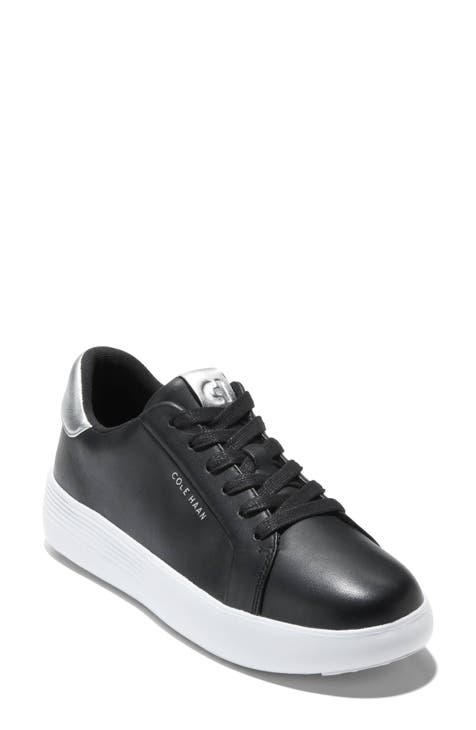 Black dressy sneakers womens hotsell