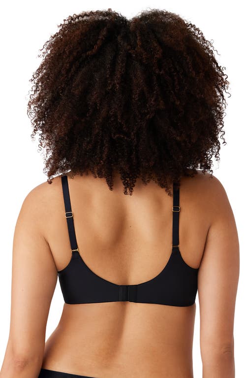 Shop Wacoal Simply Done Wireless Convertible T-shirt Bra In Black