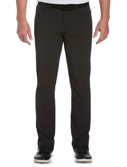 Callaway 5-pocket Flat-front Everplay Trousers In Black Heather