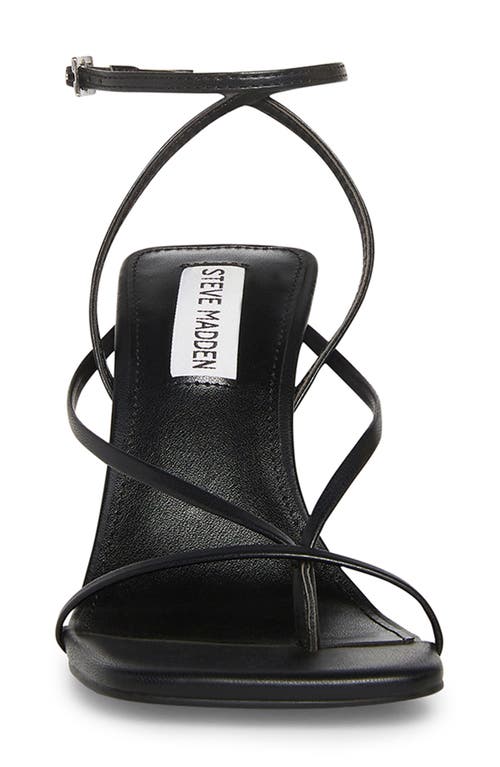 Shop Steve Madden Annie Ankle Strap Sandal In Black