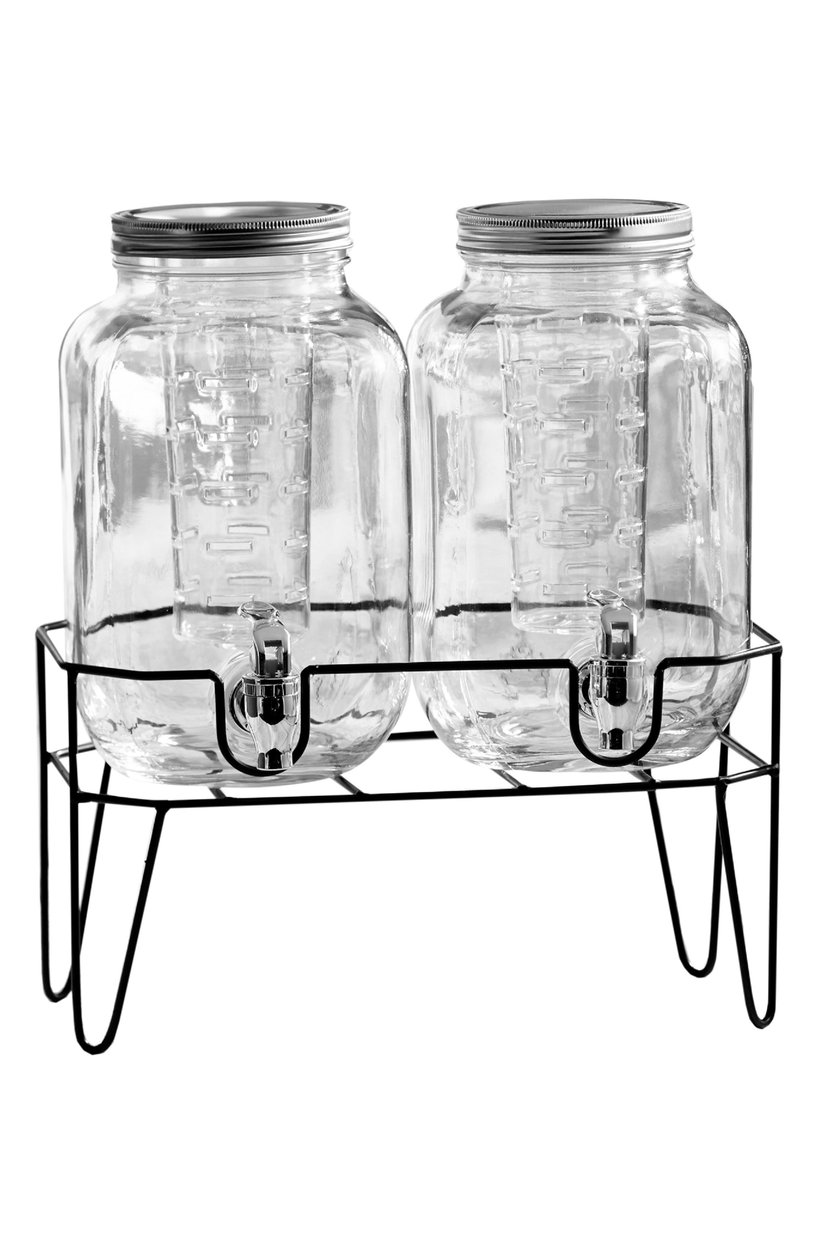 cold drink dispenser with stand