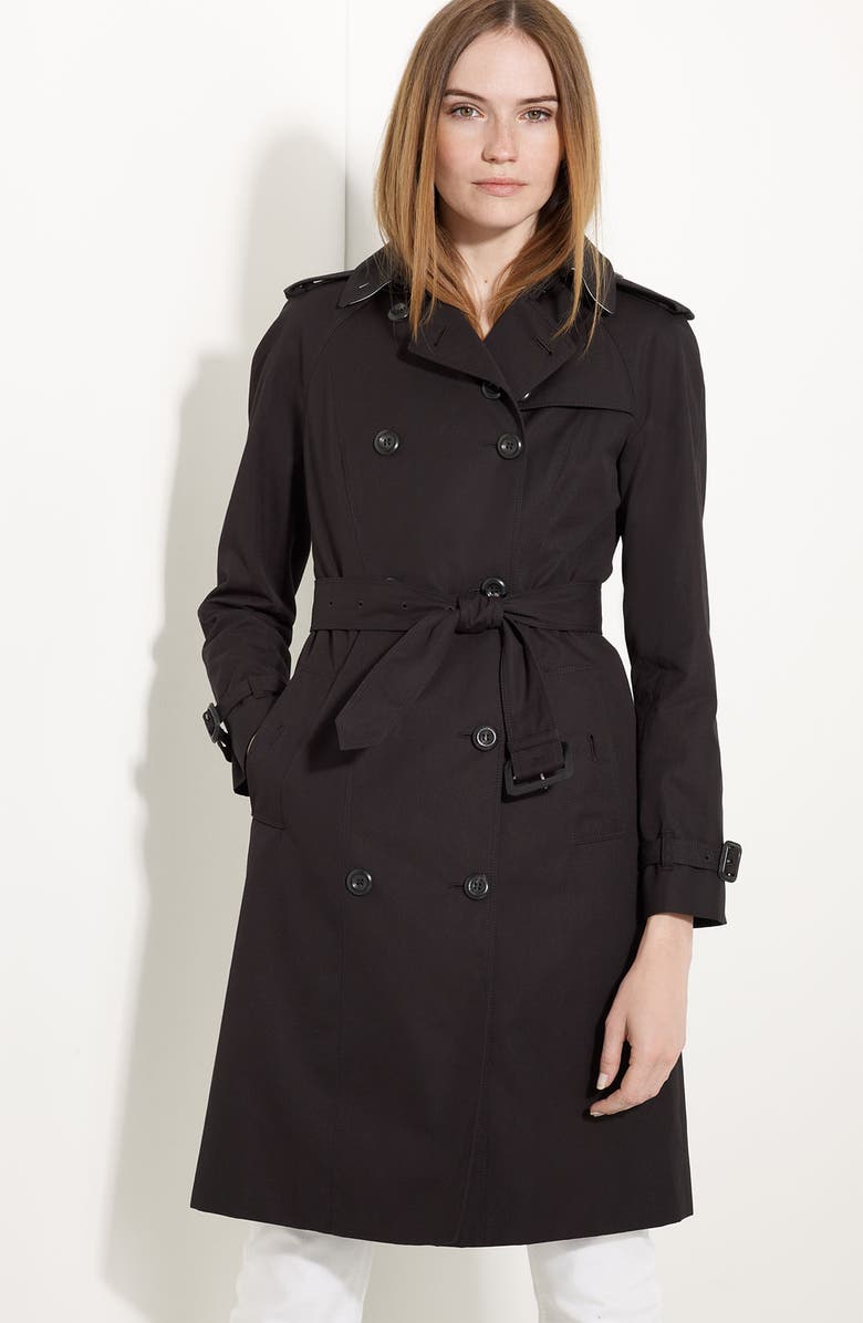 Burberry London Gabardine Trench with Quilted Lining | Nordstrom