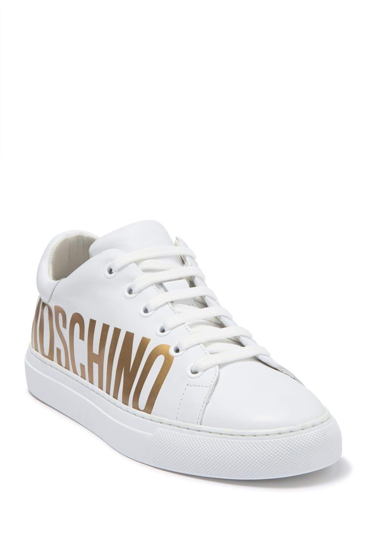 moschino logo sneakers