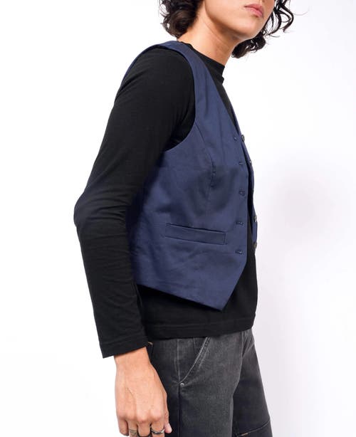 Wildfang The Essential Vest In Navy