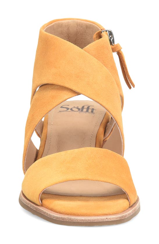 Söfft Camille Strappy Sandal In Mimosa