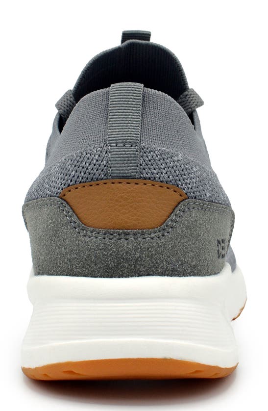 Delo Go Green Knit Running Shoe In Grey