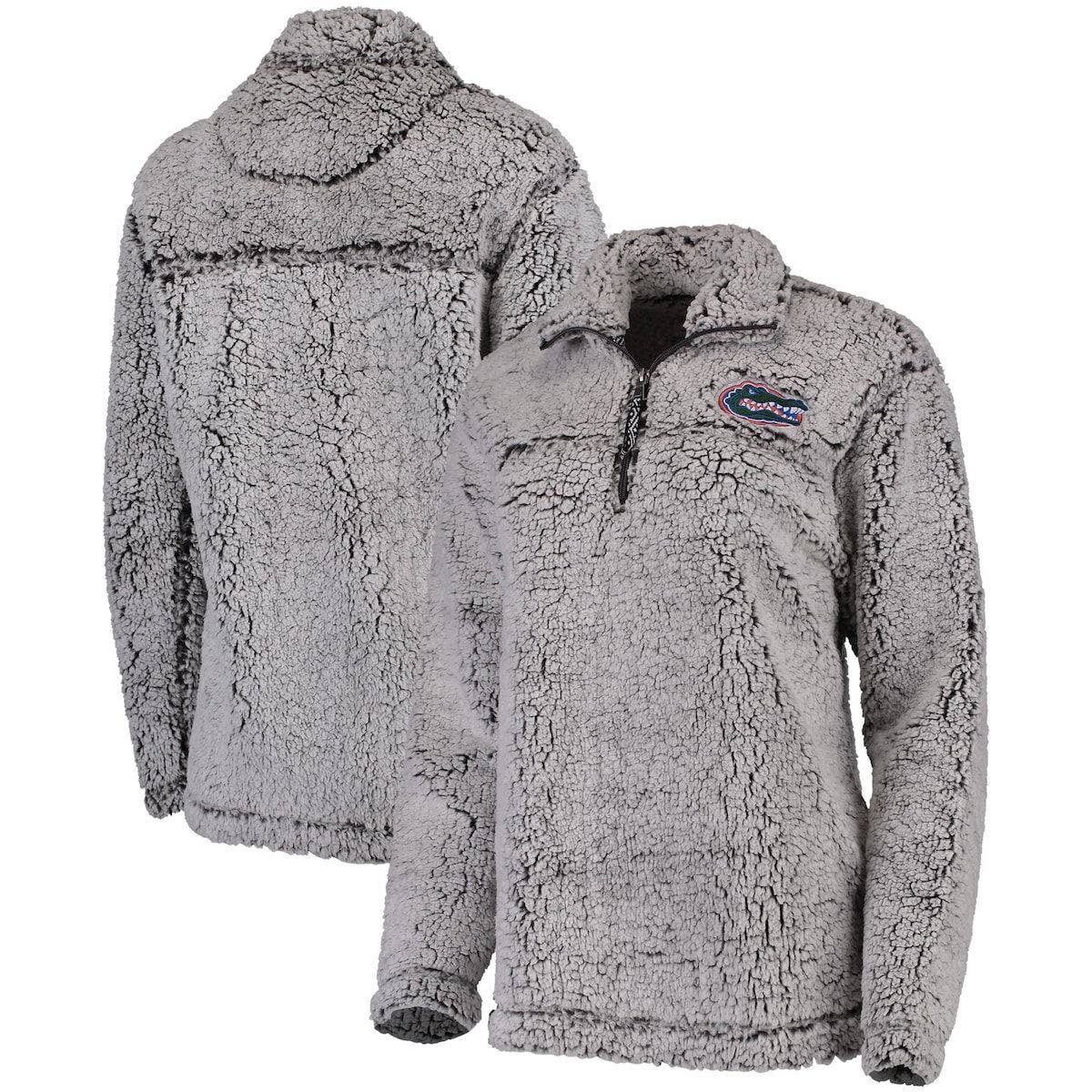 Gray Florida Gators Sherpa Super Soft 