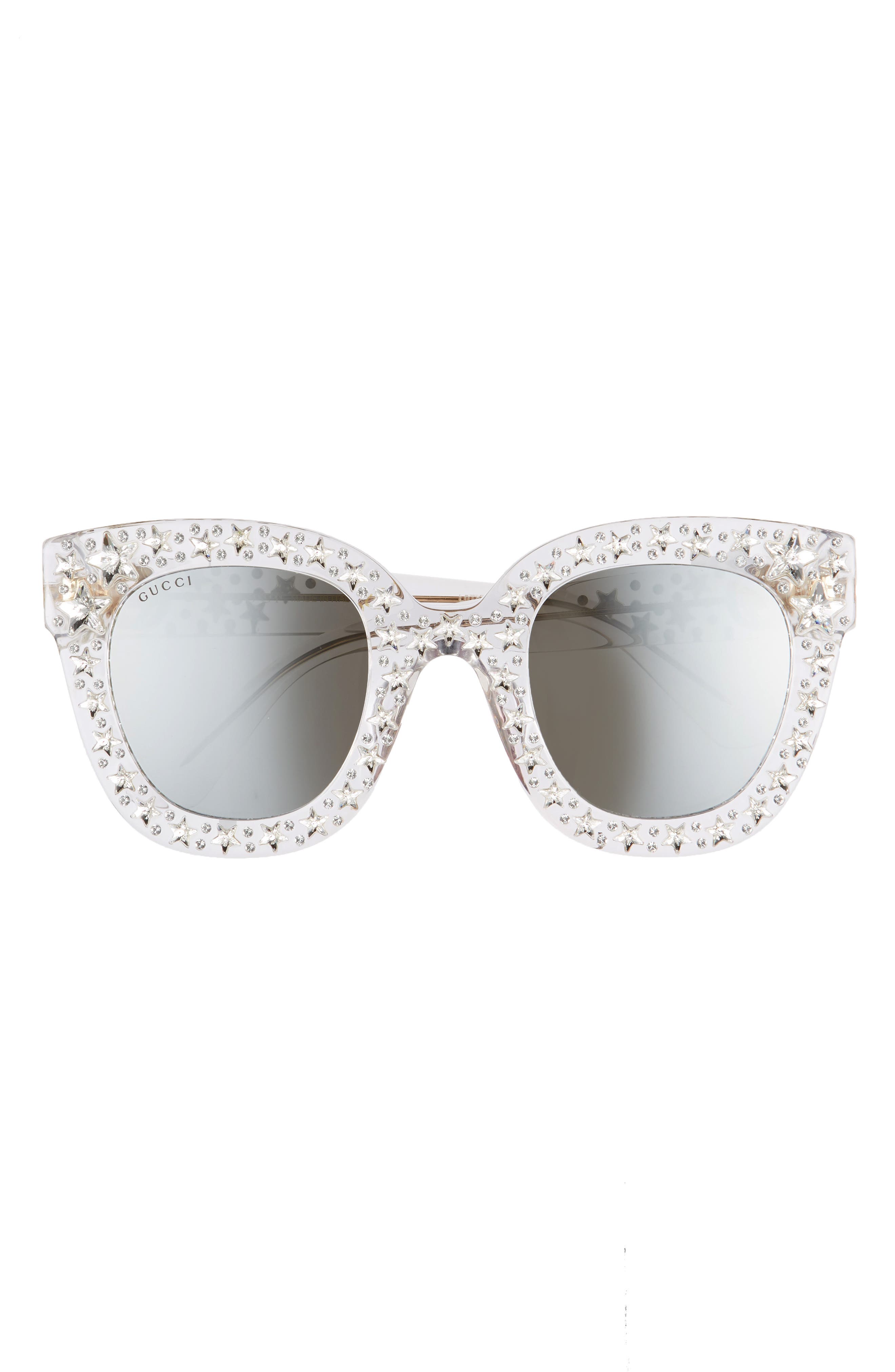 gucci 49mm cat eye sunglasses