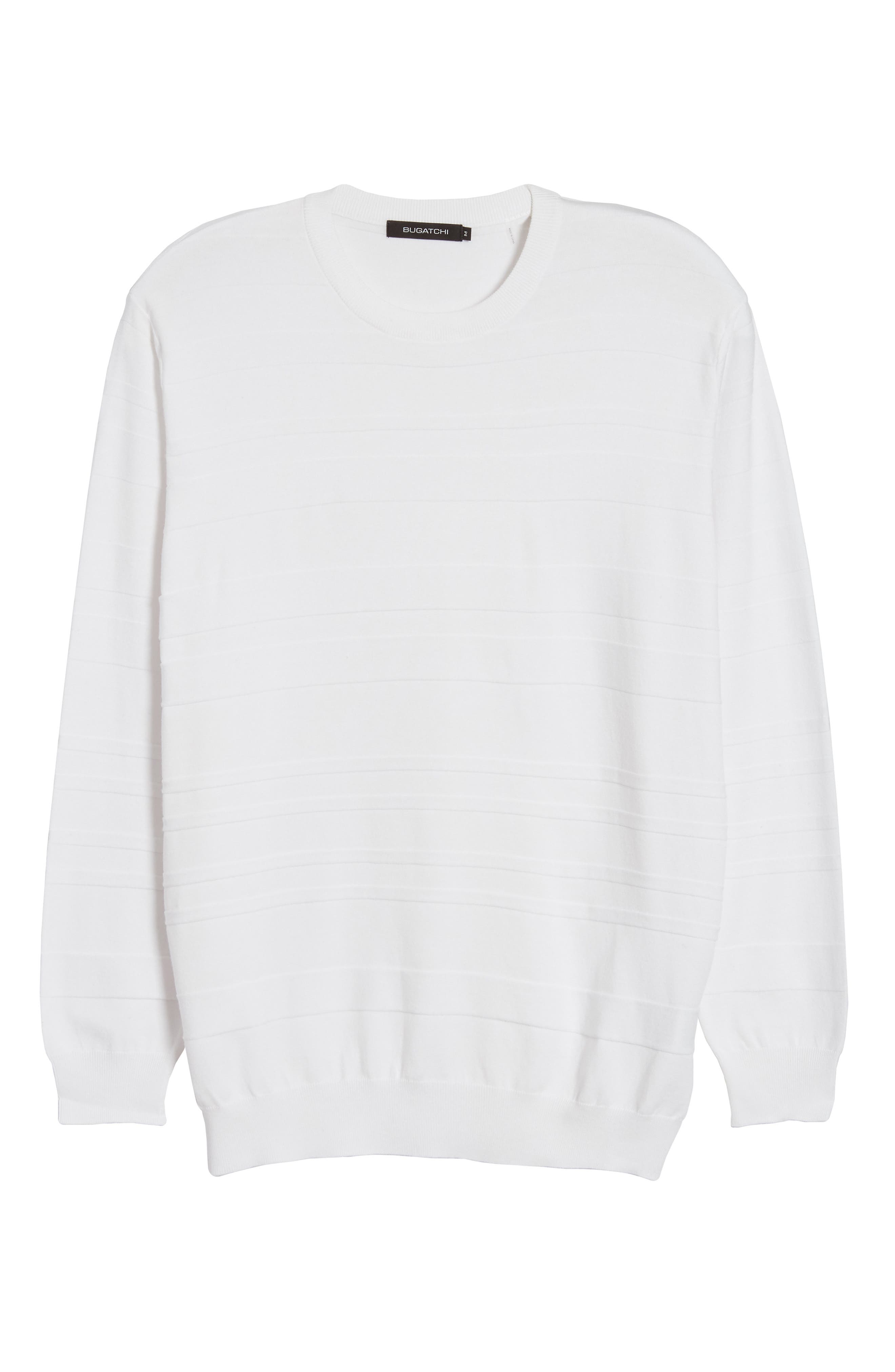 white crew neck sweaters