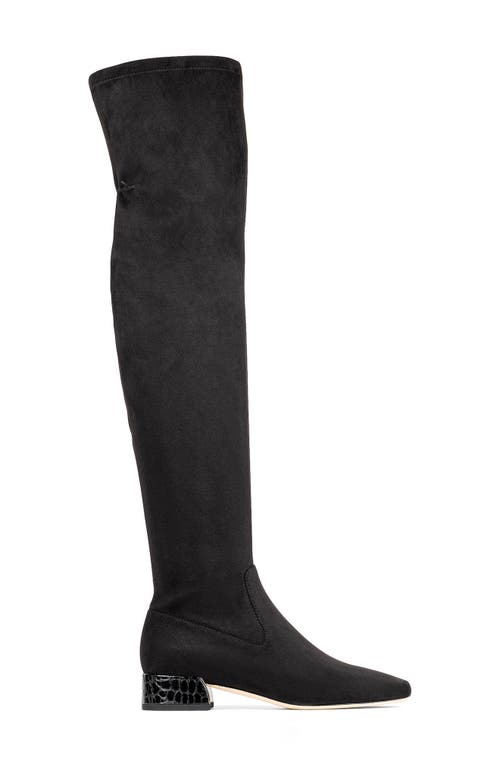 Shop Donald Pliner Dolores Over The Knee Boot In Black