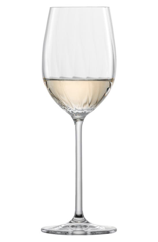 Schott Zwiesel Prizma Set Of 6 Riesling Wine Glasses In Clear