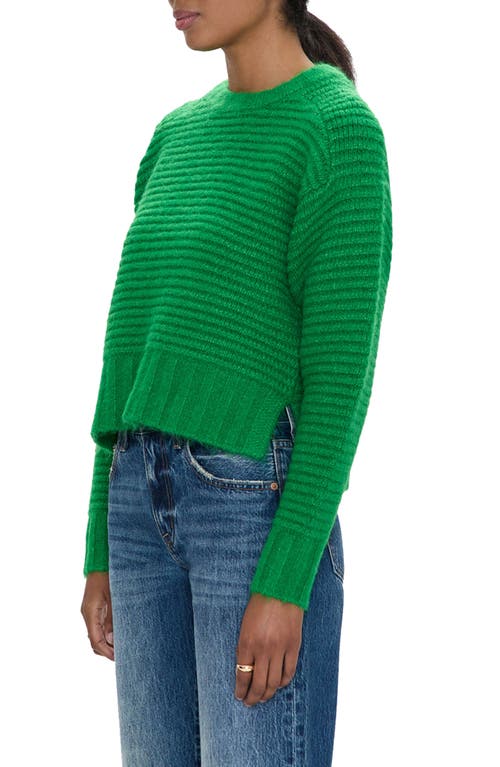 Shop Pistola Adina Crewneck Sweater In Fern