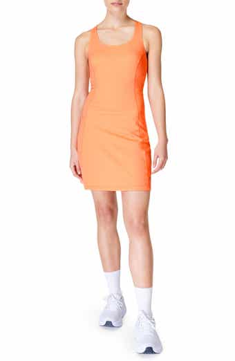 Alo Yoga Alosoft Courtside Tennis Dress Cantaloupe XS Orange - $189 New  With Tags - From Julie