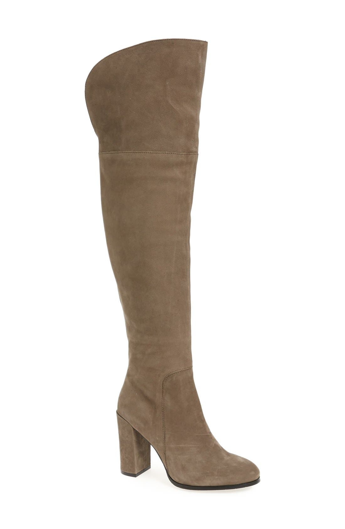 Jack Over-the-Knee Suede Leather Boot 