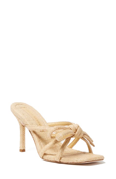 Margi Bow Raffia Sandal (Women)