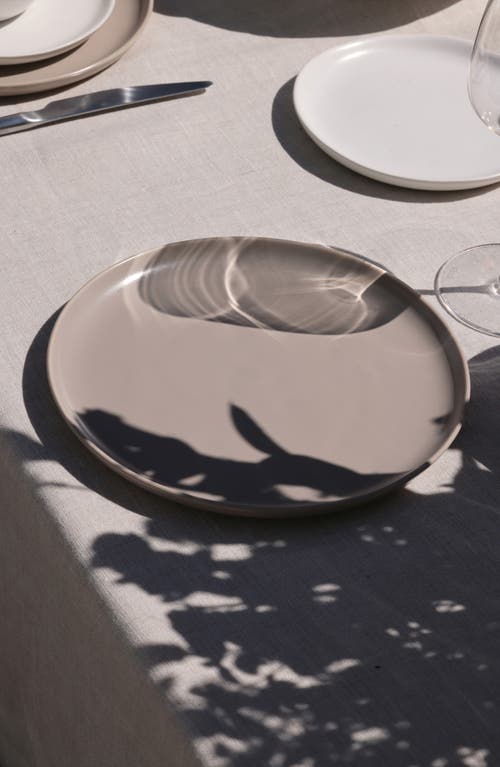 Shop Fable The Dinner Set Of 4 Plates In Desert Taupe