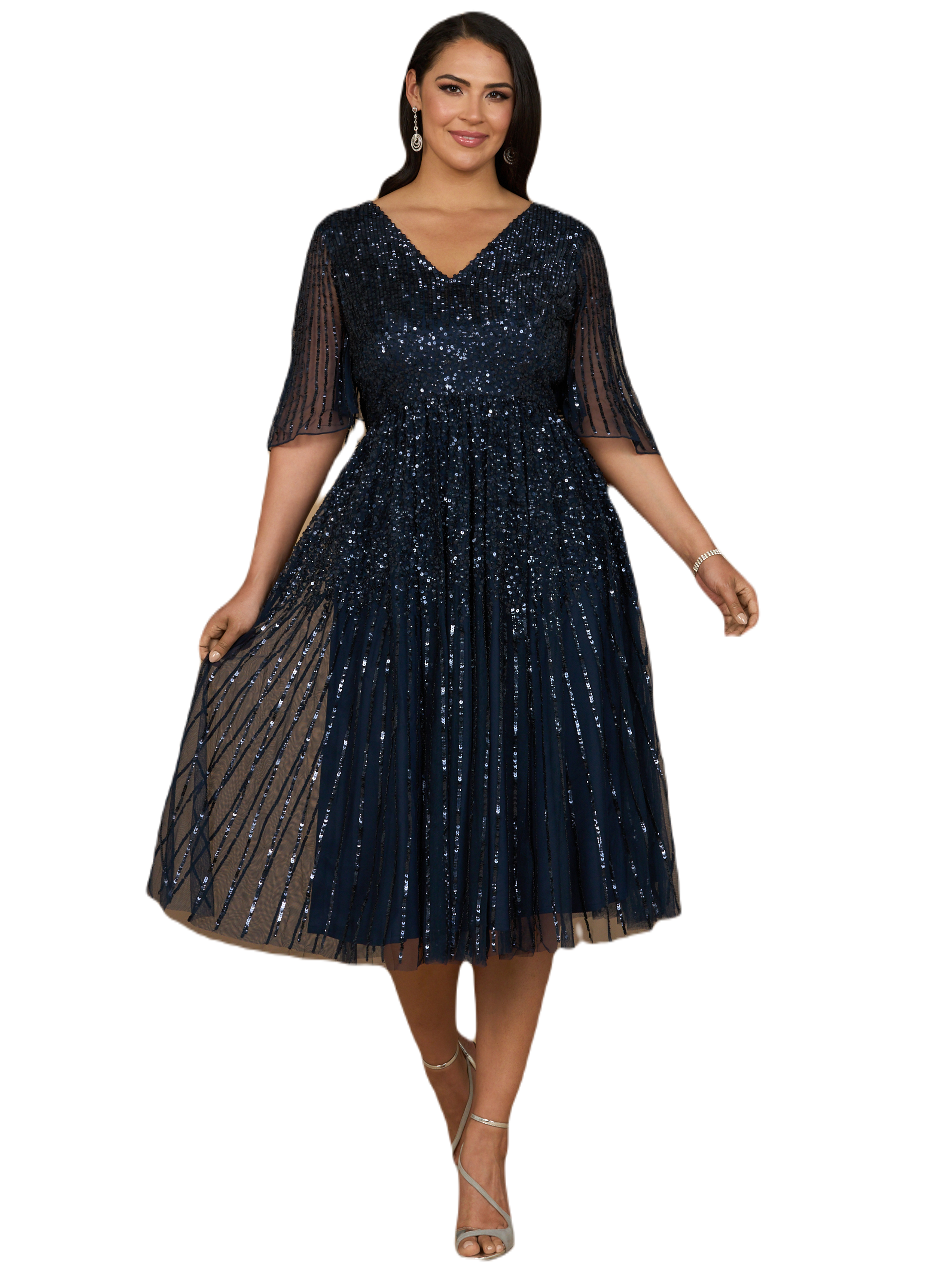 Embellished Plus-Size Midi Dresses | Nordstrom