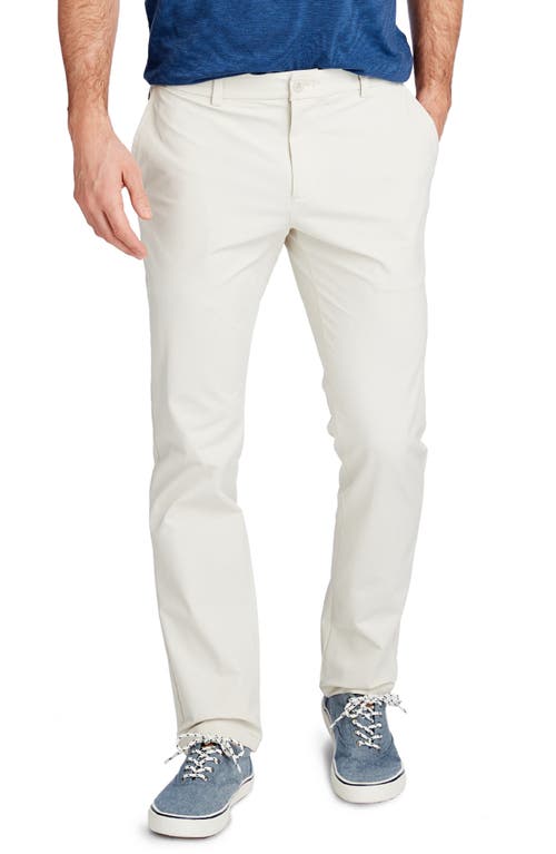 On-The-Go Slim Fit Performance Pants in Stone