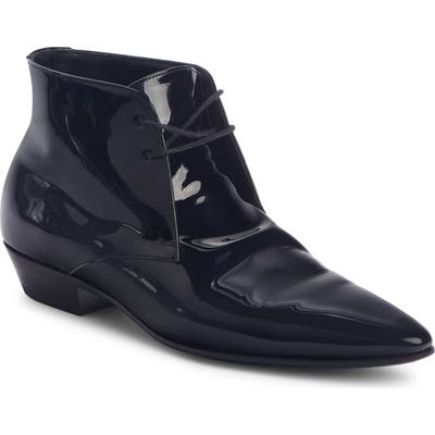 Saint Laurent Jonas Pointy Toe Bootie - Black