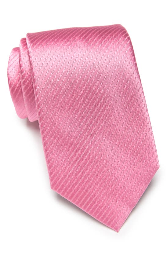 Shop Duchamp Textured Silk Tie In Pink