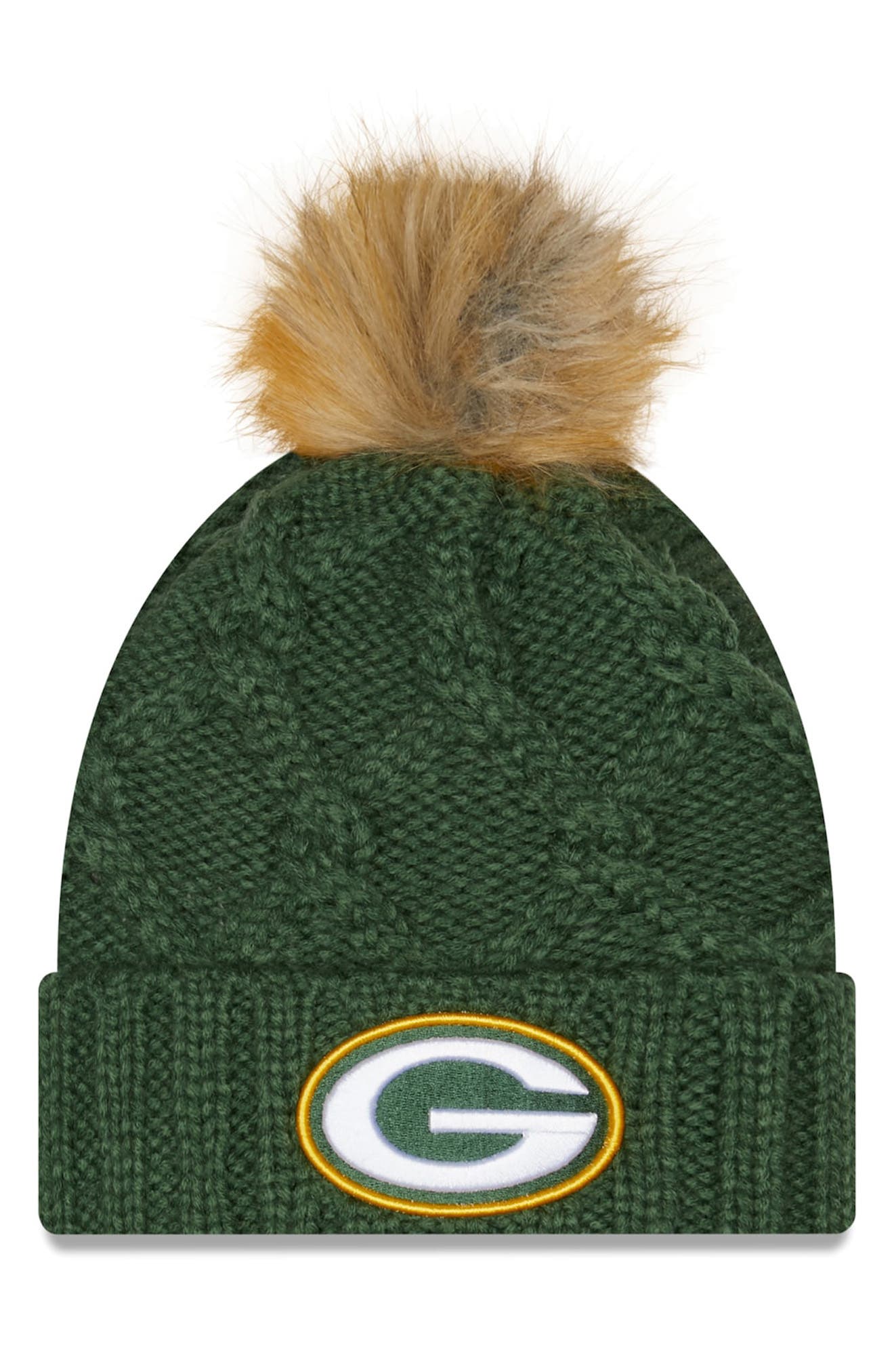 new era packers winter hat