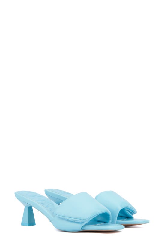 Shop Olivia Miller Allure Sandal In Light Blue