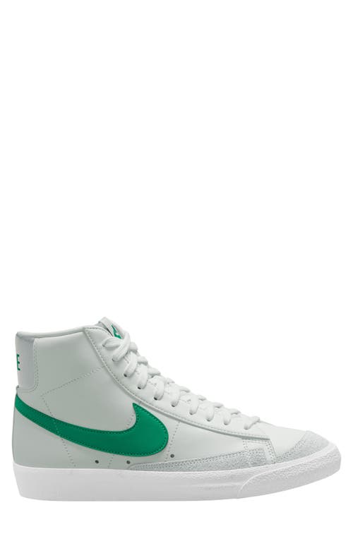 Nike Blazer Mid '77 Vintage Sneaker In White/malachite/photon Dust