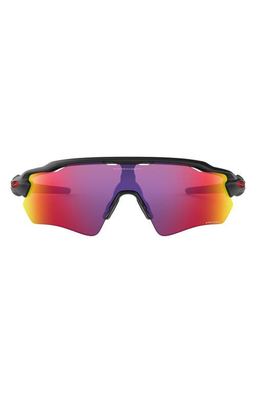 Shop Oakley Radar® Ev Path® 38mm Shield Sunglasses In Black/purple Red