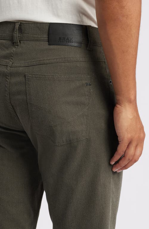 Shop Brax Cooper Regular Fit Stretch Pants In Khaki