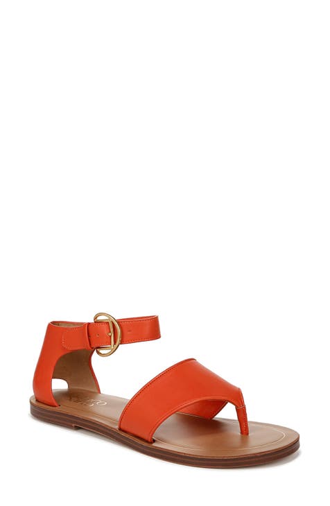 Orange Ankle Strap Sandals for Women | Nordstrom