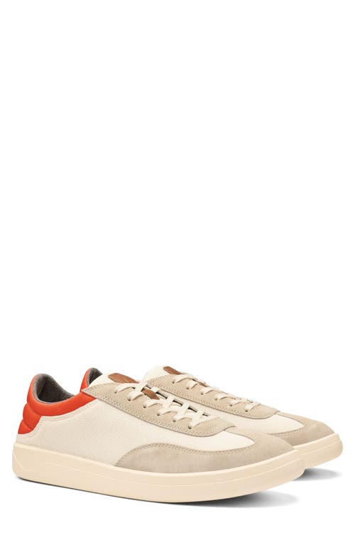 Shop Olukai Punini Sneaker In Off White/molten Orange