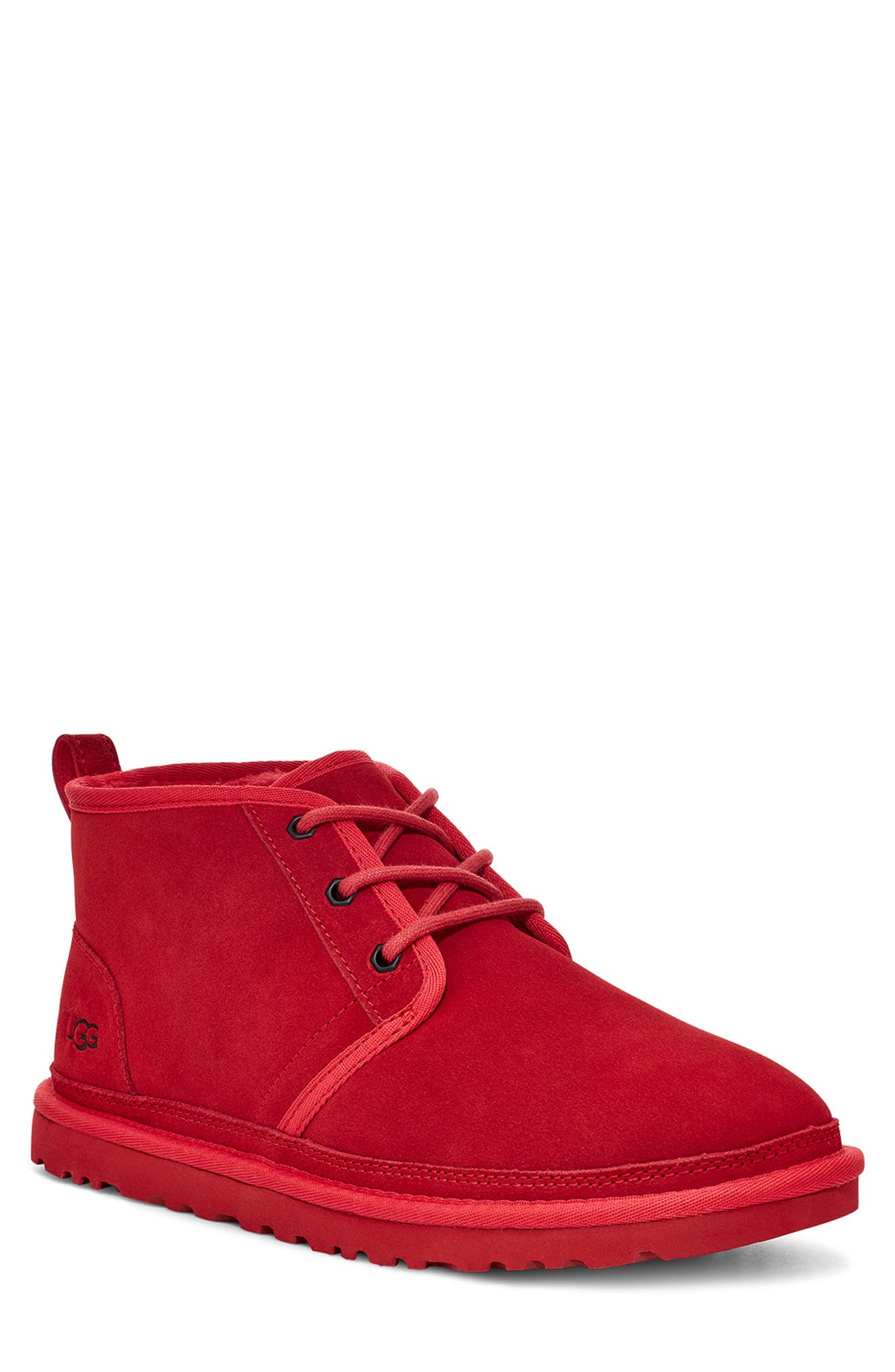 mens dark red boots